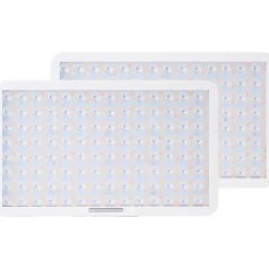 Fashion Pano 60c RGB COB Mobile Light Panel (2-Light Kit, White) Led Lights & Kits