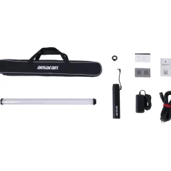 Fashion T2c RGBWW LED Tube Light with Battery Grip (2 ft.) Led Lights & Kits