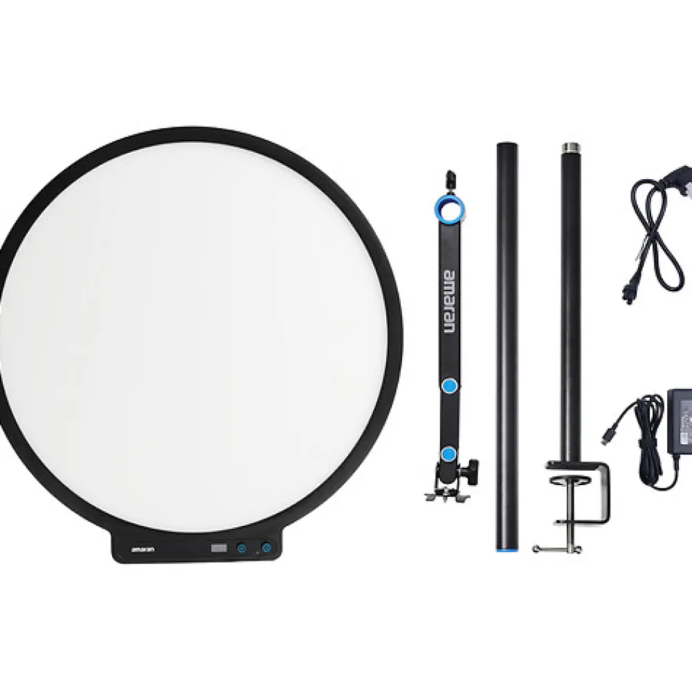 Discount Verge Max Bi-Color Round LED Light Panel (Charcoal) Led Lights & Kits