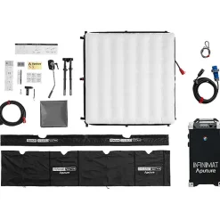 New INFINIMAT Tunable Color Light Mat with Inflatable Airbag (4 x 4 ft.) Led Lights & Kits
