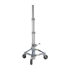Best Long John Silver Jr. FF Stand with Braked Wheels (Steel, 11 ft.) Light Stands