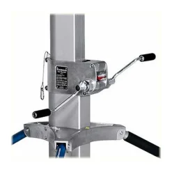 Best Long John Silver Jr. FF Stand with Braked Wheels (Steel, 11 ft.) Light Stands