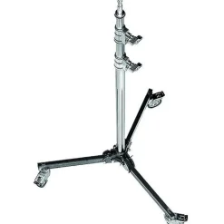 Hot Roller Stand 17 with Folding Base (Chrome-plated, 5.6 ft.) Light Stands