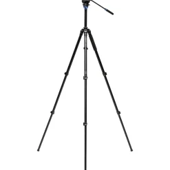 Clearance A2573F Aluminum Single Tube Tripod with S4Pro Fluid Video Head Video Tripods & Supports