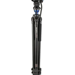Clearance A2573F Aluminum Single Tube Tripod with S4Pro Fluid Video Head Video Tripods & Supports