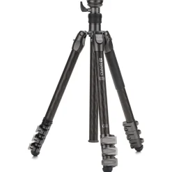 Discount Rhino CF Three Series Carbon Fiber Tripod/Monopod with Flip Locks Video Tripods & Supports