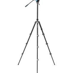 Hot Rhino S4PRO Video Tripod Kit with Flip Locks (Carbon Fiber) Video Tripods & Supports