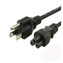 Online 6 ft. 3-Prong UL AC Male to Notebook Power Cable Cables