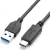 Outlet 1 ft. USB 3.0 (USB 3.1 Gen 1) Type C Male to USB Type A Male Cable Cables