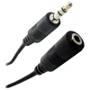 New Cable With 3.5mm Stereo Plug to 3.5mm Stereo Jack (6 ft. Long) Audio Cables