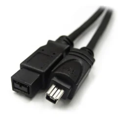 Fashion IEEE-1394 Fire Wire 9 pin Male to 4 pin Male (10 ft.) Cables