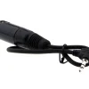 Best Male XLR to Right Angle 3.5mm Stereo Plug (1 ft. Long) Audio Cables