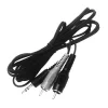Fashion 3.5mm Stereo Male To 2 RCA Male 12 ft. Long Audio Cables