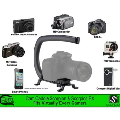 New 0CC-0100-00 Scorpion Universal Stabilizing Camera Handle Camera Support Accessories