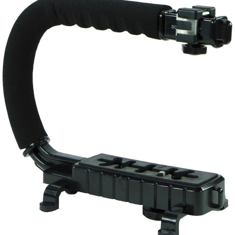 Sale Scorpion Jr. Triple Cold Shoe Mount (Black) Video Stabilization