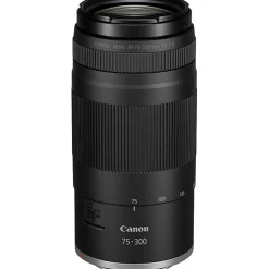 Online EOS R100 Mirrorless Digital Camera with 18-45mm Lens and 75-300mm Lens Mirrorless