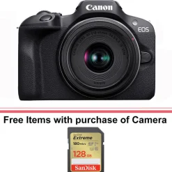 Sale EOS R100 Mirrorless Digital Camera with 18-45mm Lens Mirrorless