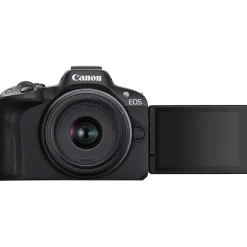 Best EOS R50 Mirrorless Digital Camera with 18-45mm and 55-210mm Lens (Black) Mirrorless