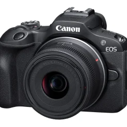 New EOS R100 Mirrorless Digital Camera with 18-45mm Lens and 55-210mm Lens Mirrorless