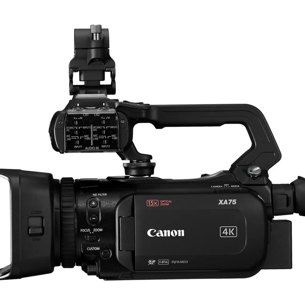 Online XA75 UHD 4K30 Camcorder with Dual-Pixel Autofocus Professional Camcorders