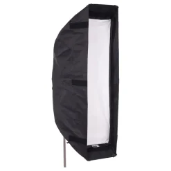 Outlet Super Pro X Plus Large Stripbank White Interior (21 x 84 In.) Rectangular Soft Boxes
