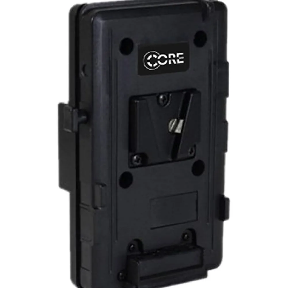 Outlet AG-PS Gold Mount to V-Mount Adapter Plate with D-Tap Batteries & Power