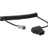 New Coiled D-Tap to 2-Pin Cable for Blackmagic Pocket 4K & 6K (18 to 48 in.) Batteries & Power