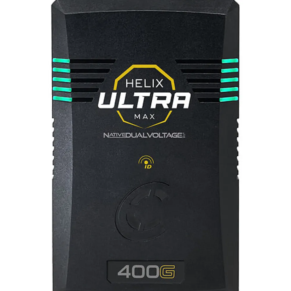 New Helix Max Ultra Dual-Voltage Smart Battery (395Wh, Gold Mount) Batteries & Power