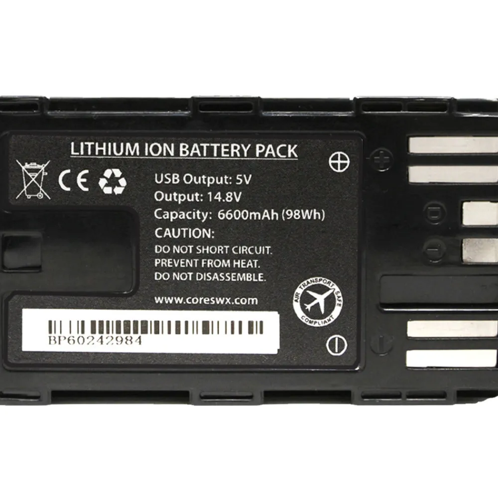 Clearance NANO-C98 14.8V Battery with D-Tap for Select Canon Camcorders Batteries & Power