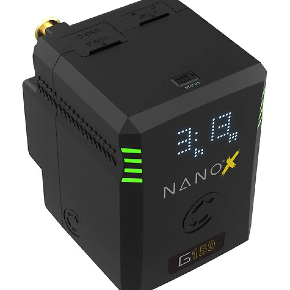 Discount NANOX G150 Micro 150Wh Li-Ion Battery (Gold Mount) Batteries & Power