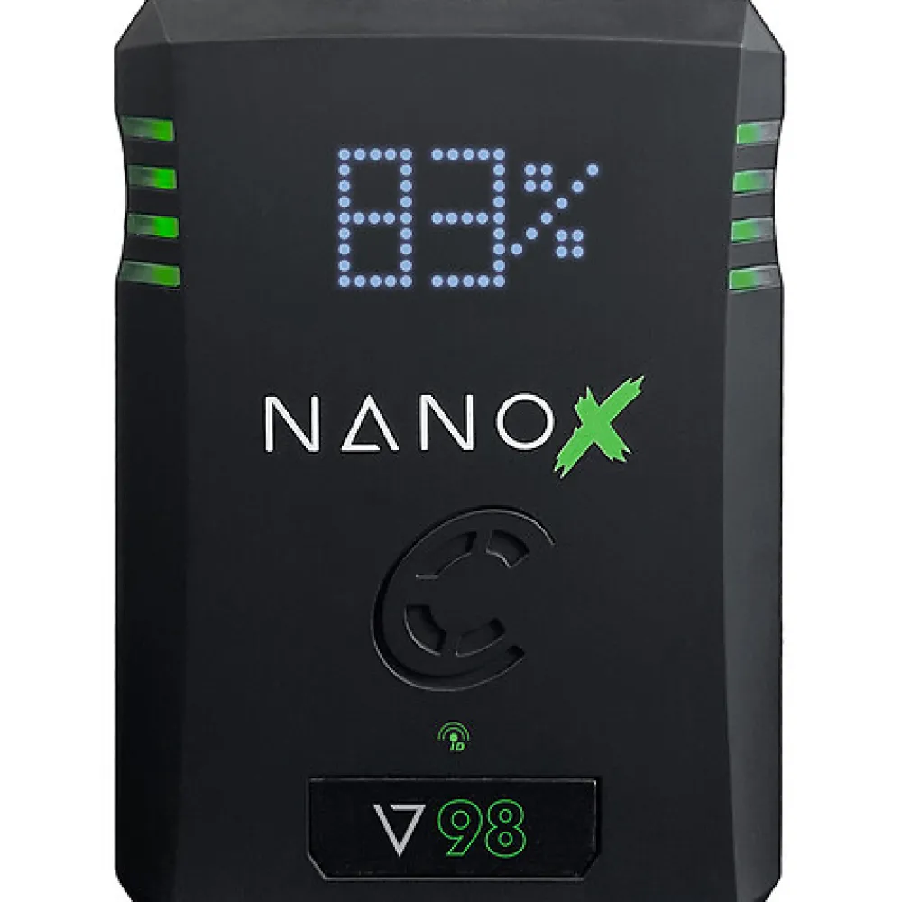 New NANOX V98 Micro 98Wh Li-Ion Battery (V-Mount) Batteries & Power