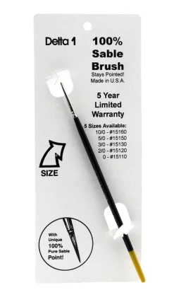 Clearance Sable Retouch Brush #2/0 Misc. Darkroom Supplies