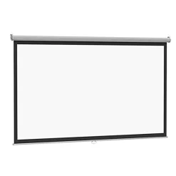 Clearance Model B Manual Projection Screen 57 x 77 in. Projector Screens