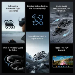 Fashion Avata 2 FPV Drone with 3-Battery Fly More Combo Drone Cameras|Drone Cameras