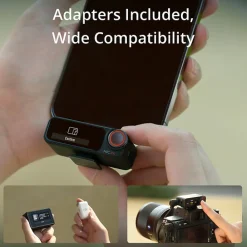Discount Mic 2 2-Person Compact Digital Wireless Microphone System/Recorder for Camera & Smartphone (2.4 GHz) Wireless Audio Systems