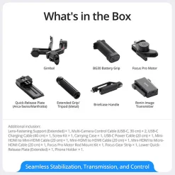 Hot RS 4 Pro Gimbal Stabilizer Combo Gimbals