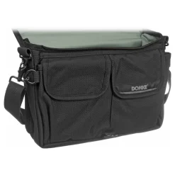 Best J-803 Journalist Digital Satchel Shoulder Bag - Black Camera Bags