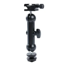 Outlet 5.5 In. Mini Arm With 1/4 X 20 with Adjust Accessory Shoe Video Monitors Viewfinders