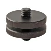 Outlet Dual Male 1/4-20 Post Adapter Flashes & Accessories