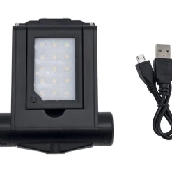 Hot Smartphone Holder with Flip-Up LED Light Phone Grip & Lighting|Misc. Smartphone Accessories