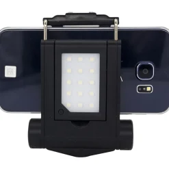 Hot Smartphone Holder with Flip-Up LED Light Phone Grip & Lighting|Misc. Smartphone Accessories