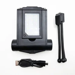 Hot Smartphone Holder with Flip-Up LED Light Phone Grip & Lighting|Misc. Smartphone Accessories