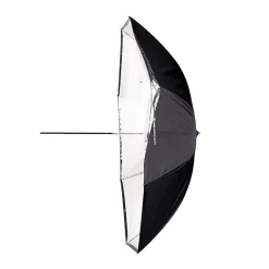 New Umbrella Shallow White Translucent (41 In.) Lighting Umbrellas
