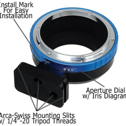 Online Pro Lens Adapter for Canon FD Lens to Fujifilm X-Mount Camera Lens Accessories