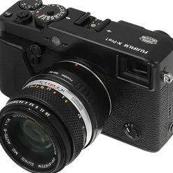 New Pro Lens Mount Adapter for Olympus OM Lens to Fujifilm X-Mount Camera Lens Accessories