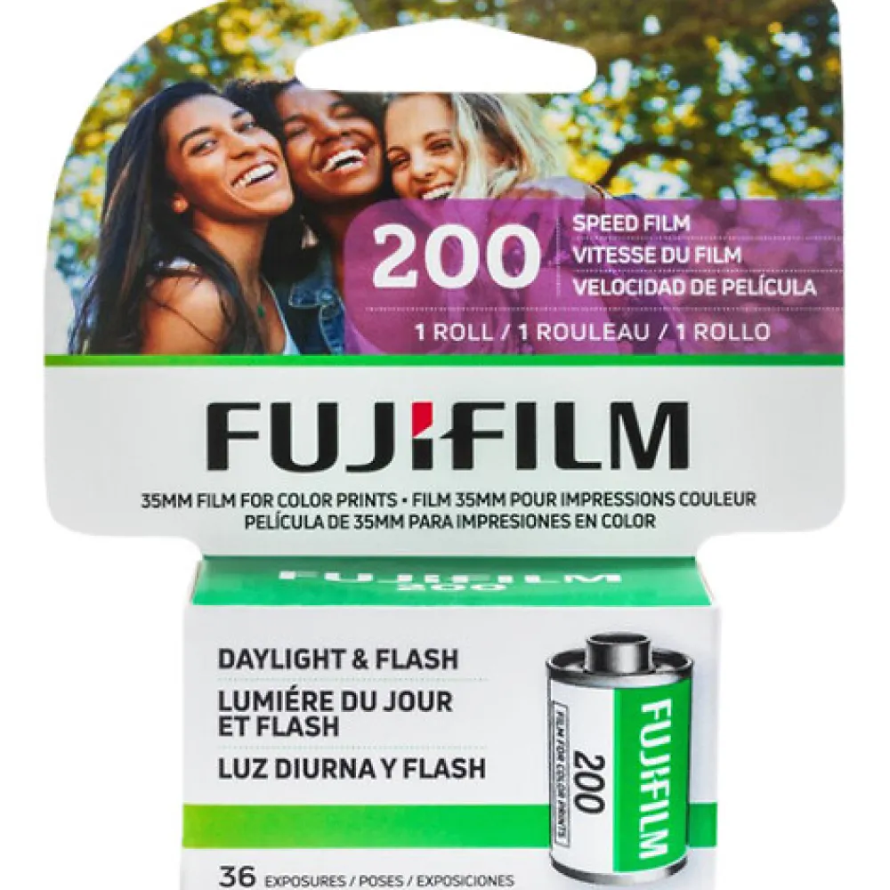Online Fujicolor 200 Color Negative 35mm Roll Film (36-Exposures) Film