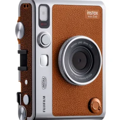 Discount INSTAX MINI EVO Hybrid Instant Camera (Brown) Film Cameras