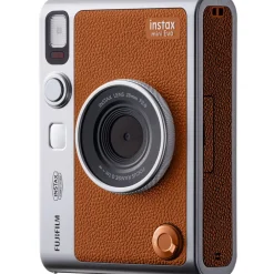 Discount INSTAX MINI EVO Hybrid Instant Camera (Brown) Film Cameras