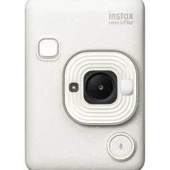 Best INSTAX MINI Liplay Hybrid Instant Camera (Misty White) Film Cameras