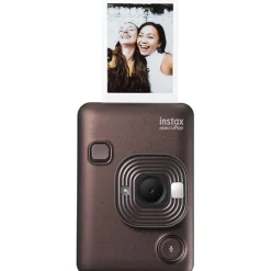 Fashion INSTAX MINI Liplay Hybrid Instant Camera (Deep Bronze) Film Cameras